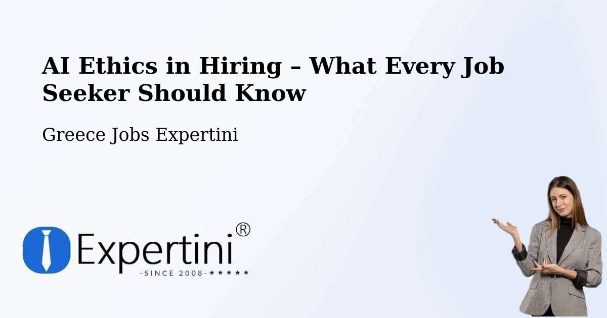 AI Ethics in Recruitment & Hiring – Stalís - Stalís, Greece Jobs Expertini