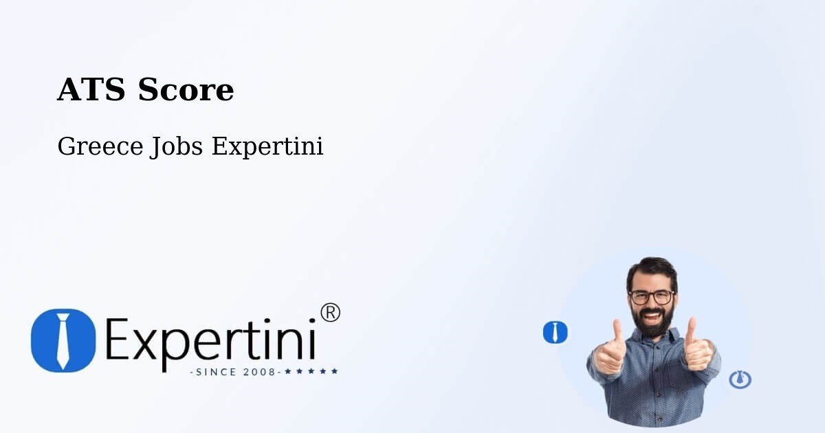 Resume ATS Score & Job Description Match Tool – Stalís - Greece Jobs Expertini