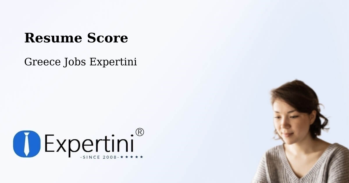 Resume Score & Job Description Match Tool – Stalís - Greece Jobs Expertini